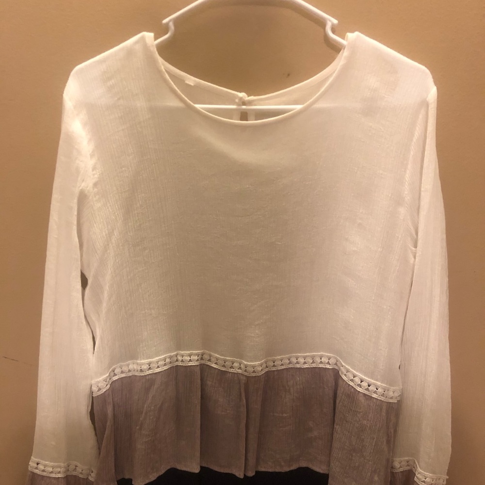 True color long sleeve blouse